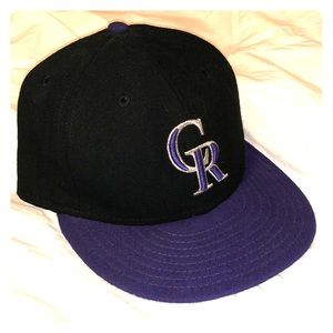 New Era Colorado Rockies Fitted Hat